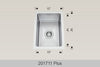 BOSCO 201711 Plus Titanium Series Sink
