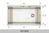 BOSCO 201830 Titanium Series Sink