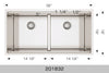 BOSCO 201832 Titanium Series Sink