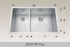 BOSCO 203317R Plus Deluxe Series Plus Sink