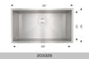 BOSCO 203329 Plus Elegant Series Plus Sink