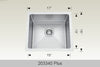 BOSCO 203340 Titanium Series Sink