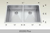 BOSCO 203350 Plus Titanium Series Plus Sink