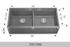 BOSCO 205136M Granite Series Sink