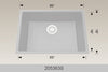 BOSCO 205363S Granite Series Sink
