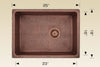 BOSCO 206025 Copper Series Sink