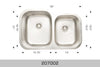 BOSCO 207002 Standard Series Sink