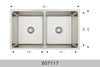 BOSCO 207117 Standard Series Sink