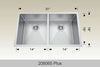 BOSCO 208065 Plus Standard Plus Series Sink