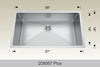 BOSCO 208067 Plus Standard Plus Series Sink