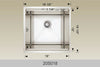 BOSCO 20S018 Super Series Plus Multi-Level Sink
