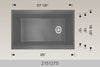 BOSCO 215127S Granite Series Sink