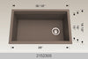BOSCO 215230S Granite Series Sink