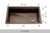 BOSCO 215232S Granite Series Sink