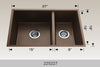 BOSCO 225227 Granite Series Sink