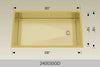 BOSCO 240030GD Textured Titanium Series Sink