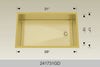 BOSCO 241731 GD Textured Titanium Series Sink