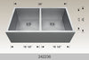 BOSCO 242236 Textured Titanium Apron Sink Series Sink