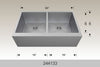 BOSCO 244133 Textured Titanium Apron Sink Series Sink
