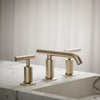 Purist® Widespread bathroom sink faucet with Lever handles, 1.2 gpm