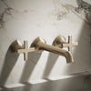 Occasion® Wall-mount bathroom sink faucet Cross handle trim, 1.2 gpm