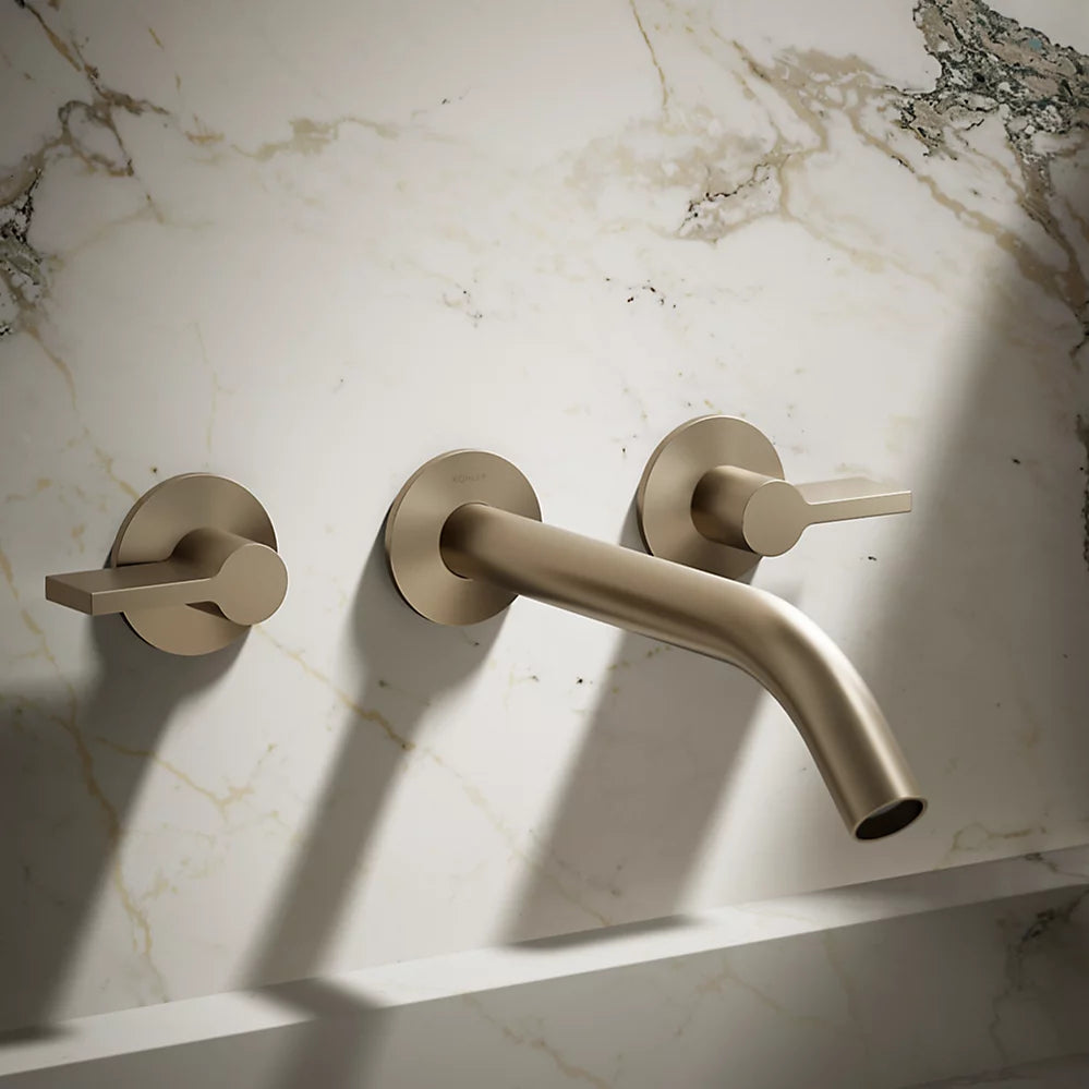Components® Wall-mount bathroom sink faucet Lever handle trim