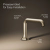 Occasion® Bathroom sink faucet spout with Straight design, 1.2 gpm