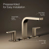 Parallel® Widespread bathroom sink faucet, 1.0 gpm