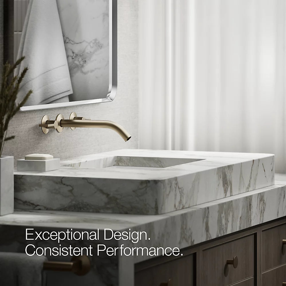 Components® Wall-mount bathroom sink faucet Lever handle trim