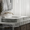 Purist® Wall-mount bathroom sink faucet trim with Cross handles, 1.2 gpm