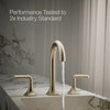 Occasion® Bathroom sink faucet spout with Cane design, 0.5 gpm