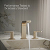 Parallel® Widespread bathroom sink faucet, 1.0 gpm