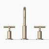 Purist® Widespread bathroom sink faucet with Cross handles, 1.2 gpm
