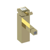 Rubinet Single Control Bidet Fitting (less drain) Gold