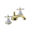 Rubinet Widespread Lav. Set. (less drain) Gold