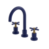Rubinet Widespread Lav. Set. (less drain) Midnight Blue
