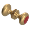 Rubinet Shower Door Knob (set) Satin Gold