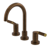 Rubinet Widespread Lav. Set. (less drain) Tuscan Brass