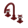 Rubinet Widespread Lav. Set. (less drain) Maroon