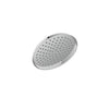 Baril Round 10" anti-limestone shower head