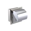 Rubinet RECESSED TOILET PAPER HOLDER Polished Nickel