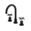 Rubinet Widespread Lav. Set. (less drain) Matt Black
