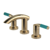 Rubinet Widespread Lav. Set. (less drain) Gold