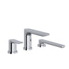 Riobel Fresk™ 3-Hole Deck Mount Tub Filler Trim