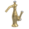 Rubinet Single Control Bidet Fitting (less drain) Satin Gold