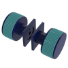 Rubinet Shower Door Knob (set) Midnight Blue