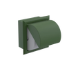 Rubinet RECESSED TOILET PAPER HOLDER Green Envy