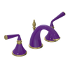 Rubinet Widespread Lav. Set. (less drain) Purple Haze