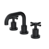 Rubinet Widespread Lav. Set. (less drain) Matt Black