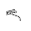 Baril Single lever wall-mounted lavatory faucet, drain not included